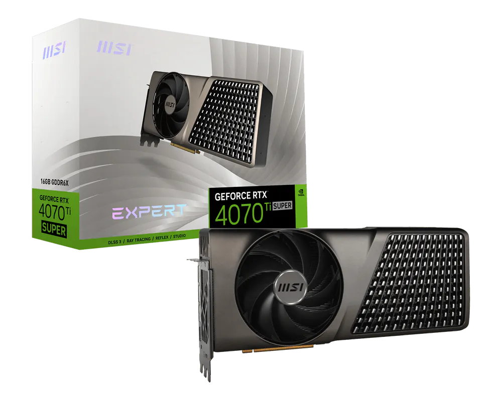 MSI GeForce RTX 4070 Ti SUPER 16G EXPERT